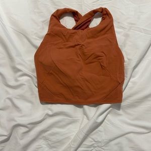 Lululemon high neck crop top